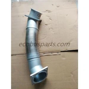 aplicar para Yutong bus Parts 1203-02431 Tubo de fole de escape