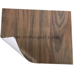 Estilo de madeira da grão do couro do assoalho do PVC do ônibus